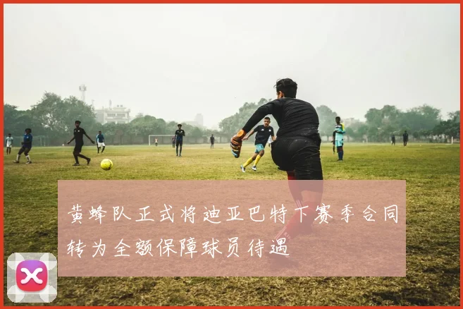 黄蜂队正式将迪亚巴特下赛季合同转为全额保障球员待遇